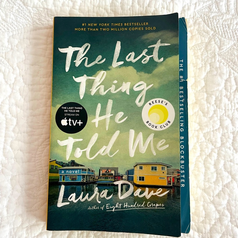 The last thing he told me, a Laura Dave novel